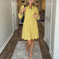 Women’s V-Neck Midi Dress