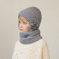 Winter Fleece Scarf Suit