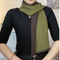 Happy Cotton Scarf" Versatile Double-Sided Magnetic Clasp Silk Scarf
