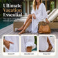 Women’s Minimalist Cotton Linen V-neck Long Dress