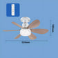2-in-1 Cooling LED Ceiling Fan