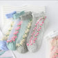 Summer Floral Breathable Socks ( 7 pairs )