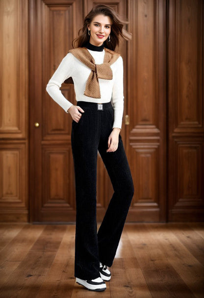 🌸NEW HOT SALE🔥Women‘s High Waist Wide Leg Corduroy Pants