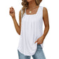 🚀BUY 2 GET Free Shipping🔥2025 Women's Square Neck Sleeveless Vest T-Shirt