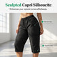 Elastic Fit Outdoor Cropped Trousers