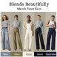 🔥Last 24 Hours Sale 75% OFF⏰👖Tummy Control Sailor Wide Leg Trousers