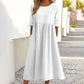 🔥Hot Sale -Round Neck Pocket Halter Cotton Dress