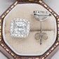 Moissanite Sparkle Ear Studs