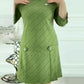 🔥2024 HOT SALE💃 Elegant Round Neck Print Dress