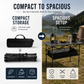 🎉New arrival 50% OFF!🏕️Carbon Steel Folding Camping Table｜Quick Setup Portable Outdoor Picnic Table ✨