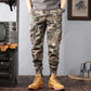 Summer thin stretch casual multi-pocket wear climbing overalls