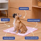 🐶🐱Summer pet cooling mat with non-toxic self-cooling gel