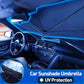 Protect Your Car From The Heat?Foldable Car Umbrella