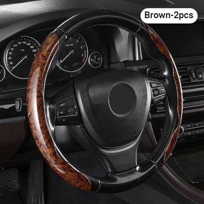 Carbon Fiber Pattern Laser Ultra-thin Non-slip Universal Car Steering Wheel Cover