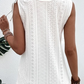 Casual Loose Plain Crew Neck Tank Top（50% OFF）