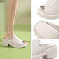 Thick bottom High Heeled Slippers