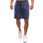 Men's linen loose casual shorts
