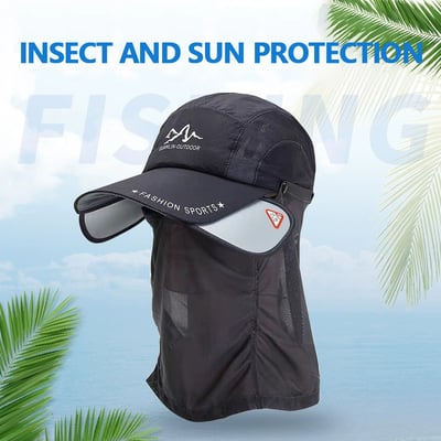 HOT SALE🔥Retractable brim outdoor/fishing/riding/climbing sunblock hat