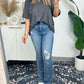 Women's Raw Edge Boxy Tee
