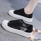 Breathable lace upper shoes for women