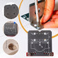 Hinge punch locator