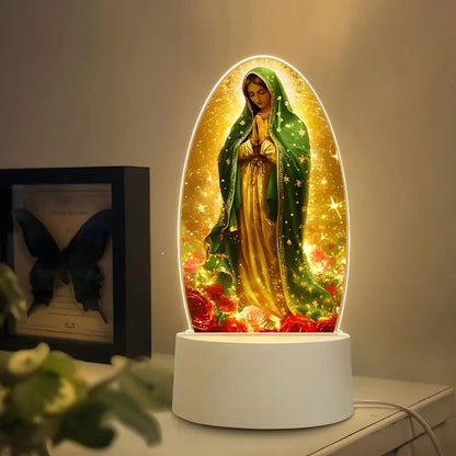 📢📢50 % OFF !!⏰Jesus 3D Night Lamp & Religious Gifts