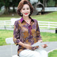 【Mom's Favorite】Fashionable  silk shirt