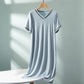 Comfortable Pajama Dress with Built-in Bra
