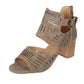 Women's Summer Hollow Leather Corrective Sandals