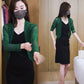 Sun knit Cardigan Women's thin ice silk Coat shawl air-conditioned shirt with slip skirt