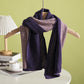 Happy Cotton Scarf" Versatile Double-Sided Magnetic Clasp Silk Scarf