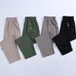 Stretch Waist Straight Leg Loose Comfort Ankle Pants