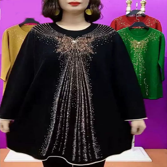 ✨2024 Spring Heavy Industry Women's A-Line Knitted Top