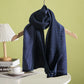 Happy Cotton Scarf" Versatile Double-Sided Magnetic Clasp Silk Scarf