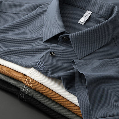 MEN'S WAFFLE SEAMLESS SHORT SLEEVE
