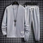 MEN'S PURE COTTON LEISURE SWEATSHIRT SET