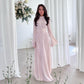 Fashionable Fantasy Color Maxi Dress