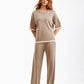 Classy Elastic Knit Lounge Set (Buy 2 Free Shipping)