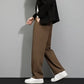 SPRING SUMMER ICE SILK STRAIGHT LEG PANTS