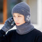 Winter Fleece Scarf Suit