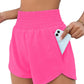 Women's Athletic Shorts High Waisted Running Shorts