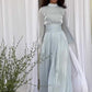 Fashionable Fantasy Color Maxi Dress