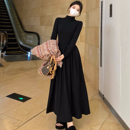 [ideal gift] Women's Elegant Turtleneck Dress