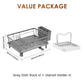 Kitchen Dish Rack with 360° Rotating Spout