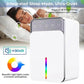 Intelligent Dehumidifier - 220V with Multi-Color LED Lights & Auto-Timer - Low Energy & Quiet Operation - Ideal for Bedrooms and Basements