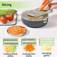 All-In-1 Handheld Food Chopper with Drainer Basket