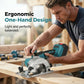⚡🛠️ 49% DISCOUNT! High-speed cordless circular saw with brushless motor – Powerful, cordless & precise