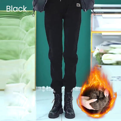 [The Best Gift for Her] Women's High Waist Warm, Thick, Casual Harem Pants