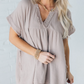 ⏰Hot Sale 49% OFF🍉Raw Edge Gauze Top