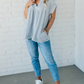 ⏰Hot Sale 49% OFF🍉Raw Edge Gauze Top